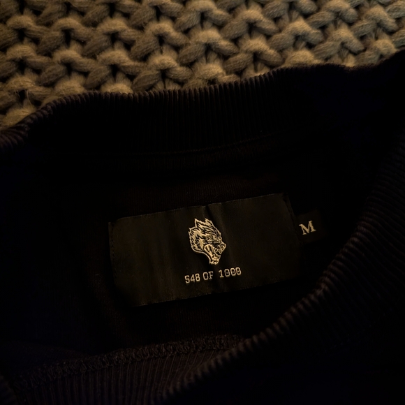 Darc Sport Wolves Forever Black Graphic T-Shirt Cutoff Tank - Picture 3 of 6